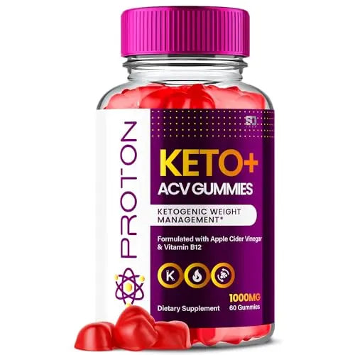 Proton Keto ACV Gummies Advanced Weight Loss 1000 MG, Proton Keto ACV Gummies S.O Labs Au supplements