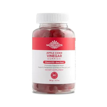 Sacred Roots Sugar-Free, Apple Cider Vinegar Gummies, 60 Gummies – Supports Healthy Sacred Roots Au supplements