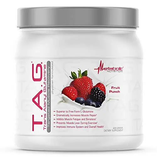 Metabolic Nutrition, TAG, Trans Alanyl Glutamine, 100% L-Glutamine Peptide Powder Metabolic Nutrition Au supplements