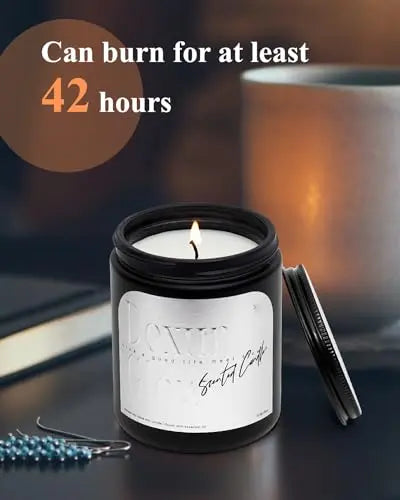 Aromatherapy Candle, Handcrafted with Natural Soy Wax and Essential Oils for Home Scented Dexun Glow Au supplements