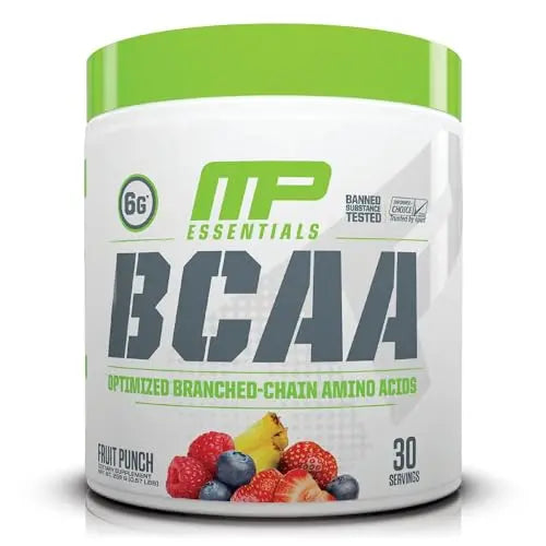 MusclePharm Essentials BCAA, Fruit Punch - 30 Servings Muscle Pharm Au supplements