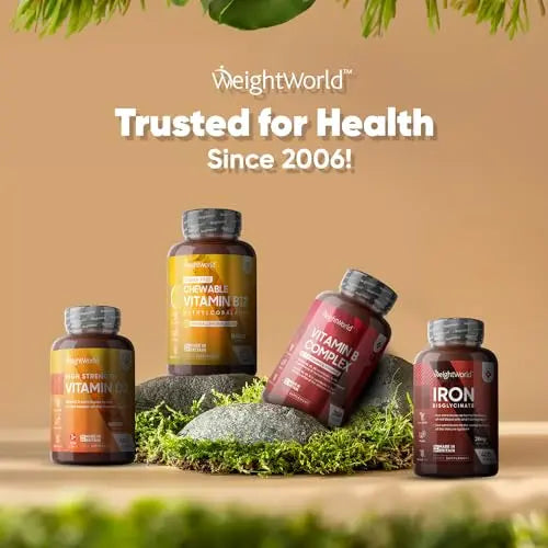 Vitamin B12 Tablets High Strength – 1000mcg Vegan B12 Supplement – 450 Pure Methylcob WeightWorld Au supplements