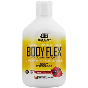 Gene Blast Body Flex, Liquid Joint Supplement w/Hydrolysed Collagen Type1 2 3 Plus Glucosamine GENE BLAST Au supplements