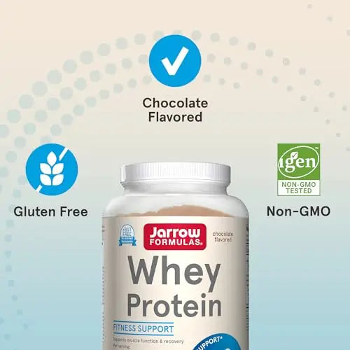 Jarrow Formulas Whey Protein With 18 g of Protein, 3.8 g of BCAAs, & Glutamine, Dietary Jarrow Formulas Au supplements