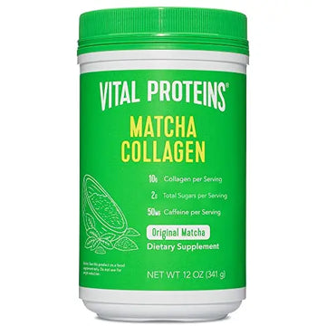 Vital Proteins Matcha Collagen Peptides Powder Supplement, L-theanine & Caffeine, Matcha Green Tea VITAL PROTEINS Au supplements