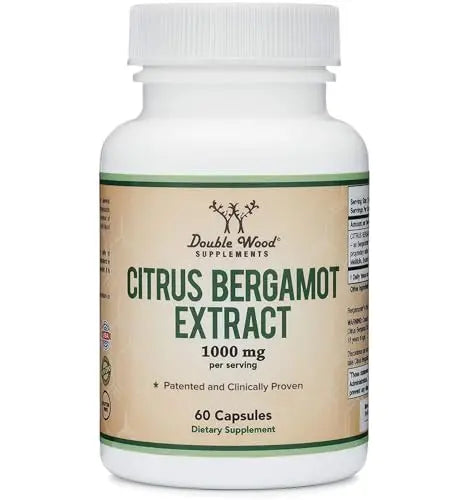 Citrus Bergamot Supplement - Only Patented, Clinically Proven Bergamot Extract - 1,000mg Double Wood Supplements Au supplements