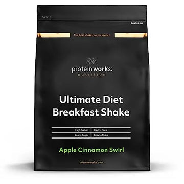 Protein Works - Ultimate Diet Breakfast Shake | Low Calorie Breakfast Shake | Low Sugar High Protein Breakfast Protein Works Au supplements