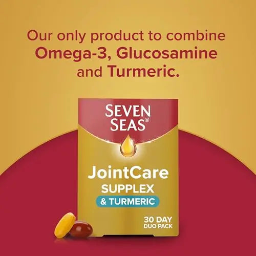Seven Seas JointCare Supplex & Turmeric, With Glucosamine, Omega-3, Vitamins C and D Seven Seas Au supplements
