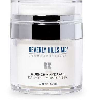 Beverly Hills MD Quench + Hydrate Daily Gel Moisturizer- Visibly Smooth, Plump, Hydrate Face & Neck for Wrinkles, Sagging- Skin Smoothing & Re-Energizing- Visibly Reduce Signs of Aging w/Niacinamide Beverly Hills MD Au supplements
