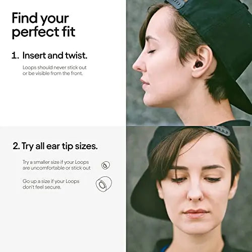 Loop Experience Ear Plugs for Concerts – High Fidelity Hearing Protection Loop Au supplements