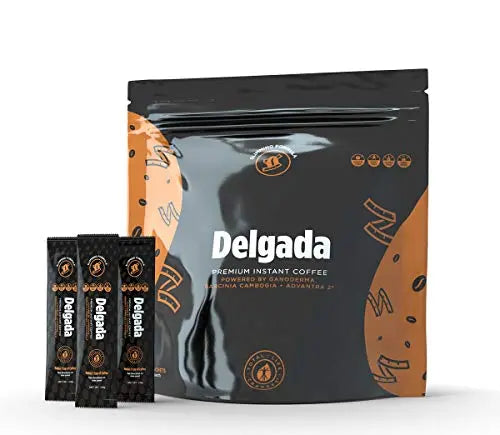 Total Life Changes Delgada Coffee Infused with Ganoderma Lucidum mushroom, 28 sachet Total Life Changes Au supplements