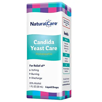NaturalCare Candida Yeast Care Drops, Homeopathic Treatment Temporarily Relieves Symptoms Natra-Bio Au supplements