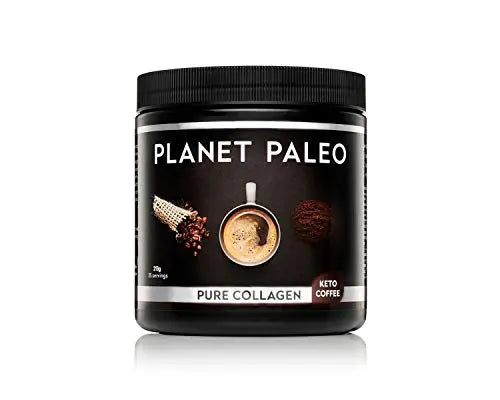 Planet Paleo Pure Collagen Keto Coffee with MCT Powder Planet Paleo Au supplements