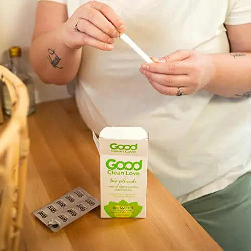 Good Clean Love BioPhresh Vaginal Suppository, Relieves Itching and Irritation and ReBalance Moisturizing Good Clean Love Au supplements