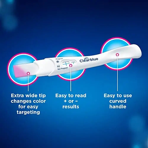 Clearblue Pregnancy Test Combo Pack, 10ct - Digital with Smart Countdown & Rapid Clearblue Au supplements