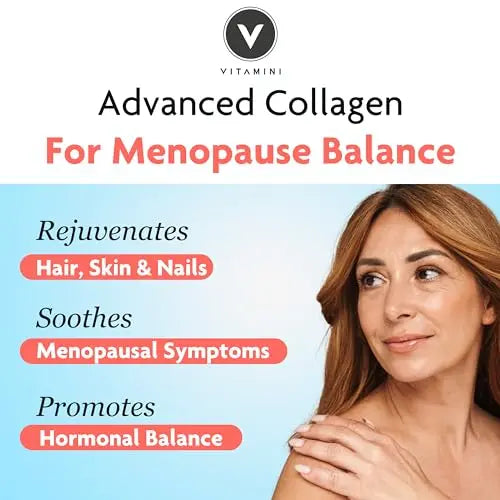 Premium Advanced Collagen Capsules for Menopause and Perimenopause – Collagen V Vitamini Au supplements