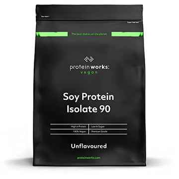 Protein Works Soy Protein 90 (Isolate) Protein Powder | 100% Plant-Based | Low Fat | No Added Sugar Protein Works Au supplements