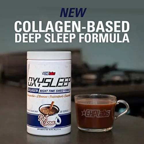 EHP Labs OxySleep Collagen Peptides Powder Night Time Shred - Promotes Deep Sleep EHP Labs Au supplements
