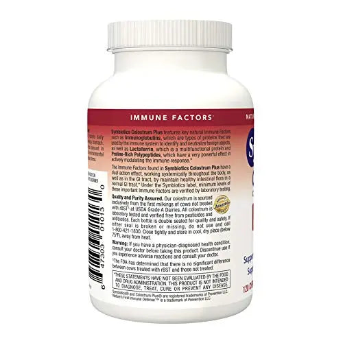 Symbiotics Colostrum 120ct Chewables Plus - Immunity Support for Adult & Kids Symbiotics Au supplements