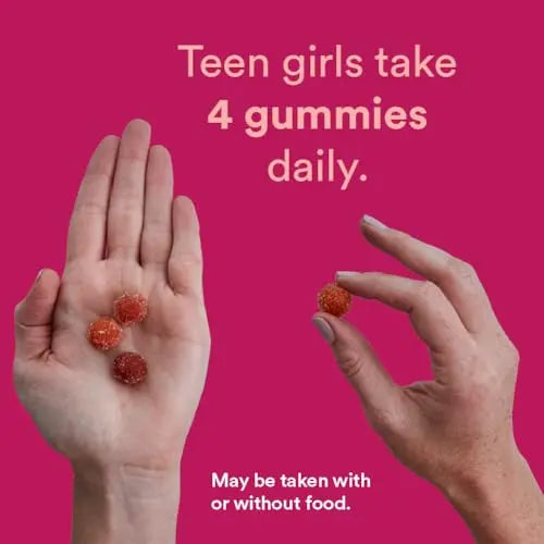 SmartyPants Teen Girl Multivitamin Gummies: Omega 3 Fish Oil (EPA/DHA), Vitamin D3 SmartyPants Au supplements