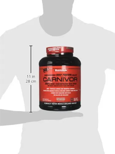 MuscleMeds, Carnivor Beef Protein Isolate Powder 56 Servings, Chocolate, 72 Ounce MuscleMeds Au supplements