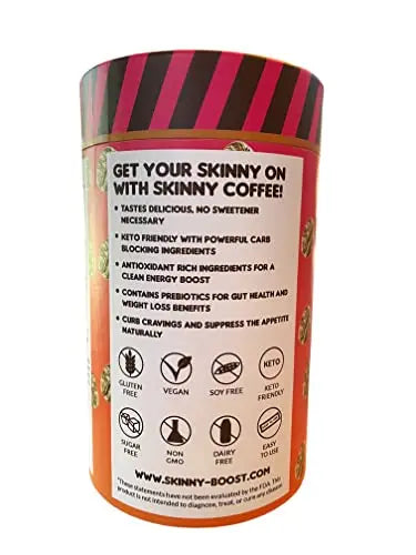 Skinny Boost Skinny Coffee- (Unflavored) Instant Sticks Made with Arabica Coffee, Garcinia SkinnyBoost Au supplements