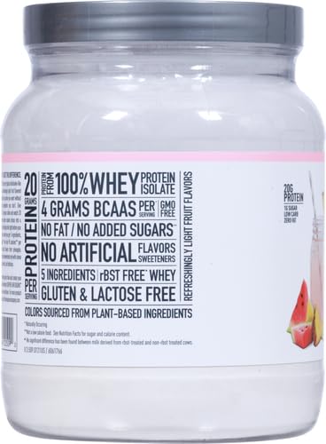Isopure Protein Powder, Clear Whey Isolate Protein, Post Workout Recovery Drink Mix Isopure Au supplements