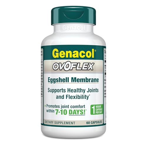 Genacol Ovoflex – Natural Eggshell Membrane Supplement, Support Healthy Joints & Flexibility, Vegetarian Solution for Joint Care, Results in 7 Days, Value Pack, 60 Capsules (60-Day Supply) Genacol Au supplements