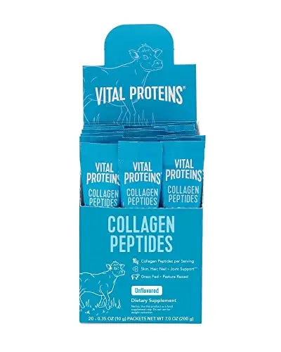 Vital Proteins Collagen Peptides Powder Supplement Travel Packs, Hydrolyzed Collagen Vital Proteins Au supplements