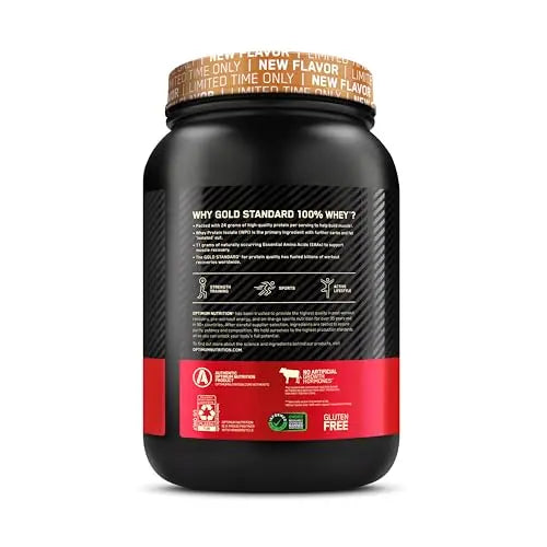 Optimum Nutrition Gold Standard 100% Whey Protein Powder, Cinnamon Roll, 2 Pound Optimum Nutrition Au supplements