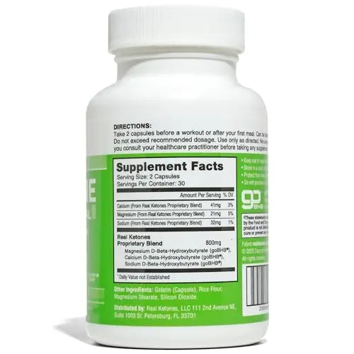 Real Ketones BHB Exogenous Ketones Keto Pills Keto Electrolytes Pills for Enhanced Real Ketones Au supplements