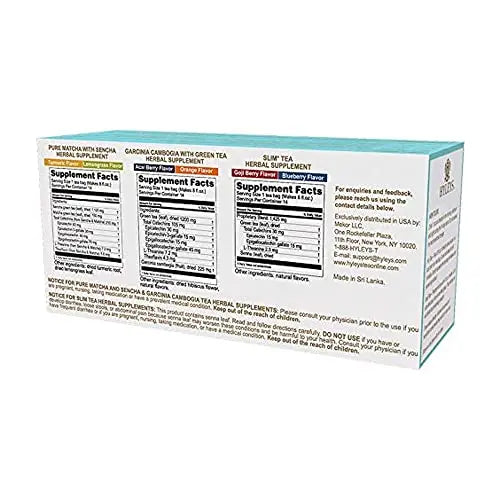 HYLEYS Tea for Cleanse and Weight Loss - New 14 Day Weight Loss Kit - 42 Tea Bags HYLEYS Au supplements