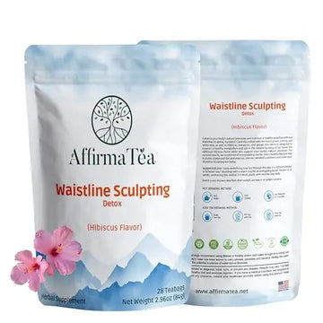 AffirmaTea Natural Detox Tea Blend - Laxative Free, Oolong Green Tea & Cinnamon AffirmaTea Au supplements