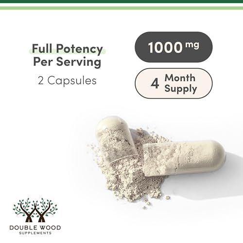 Boswellia Serrata - 240 Capsules (Max Strength 1,000mg of 65% Boswellic Acid Extract) Boswellia Extract Capsules (Joint Support Supplement for Joint Health) Third Party Tested by Double Wood Double Wood Supplements Au supplements