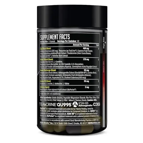 LIPORUSH NDS Nutrition XT - Super Concentrated Thermogenic with L-Carnitine & Teacrine LIPORUSH Au supplements