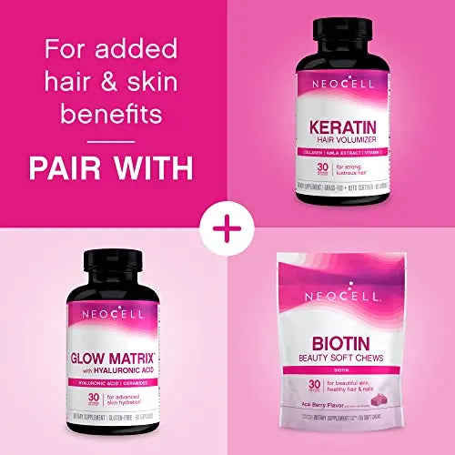 NeoCell Super Collagen Powder, Collagen Plus includes Vitamin C & Hyaluronic Acid NeoCell Au supplements