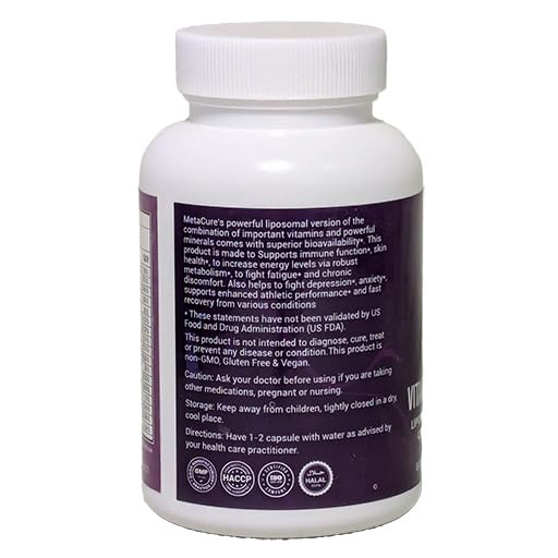 Metacure Vitamins Minerals Complex Metacure Au supplements