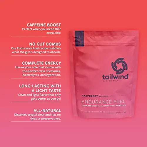 Tailwind Nutrition Endurance Fuel, Caffeine Drink Mix with Electrolytes Tailwind Au supplements