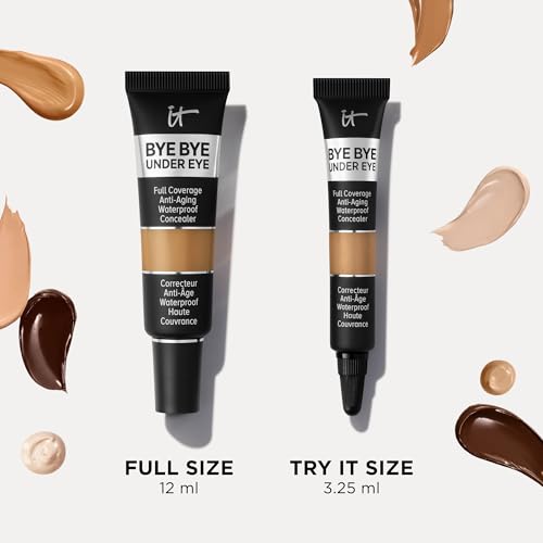 IT Cosmetics Bye Bye Under Eye Concealer (Light Nude) - Water-Resistant, Full Coverage Brightening Concealer For Dark Circles, Fine Lines, Redness & Discoloration, Anti-Aging, 24H Wear - 0.4 fl oz IT Cosmetics Au supplements