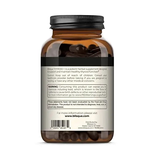 Blisque – Thyroid Support Supplement Complex for Healthy Metabolism and Increased Energy Blisque Au supplements