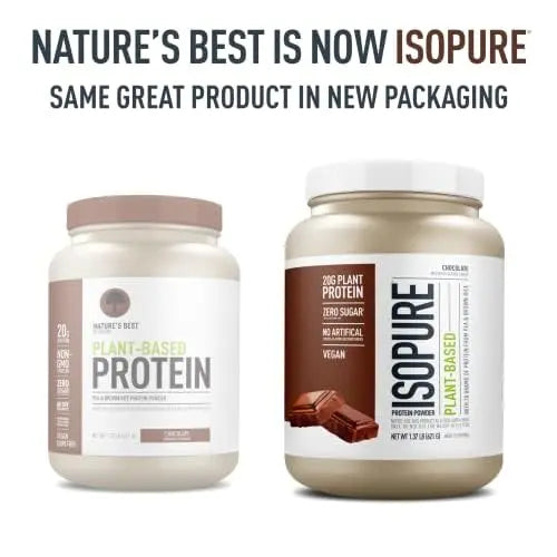 Isopure Chocolate Vegan Protein Powder, with Monk Fruit Sweetener & Amino Acids Isopure Au supplements