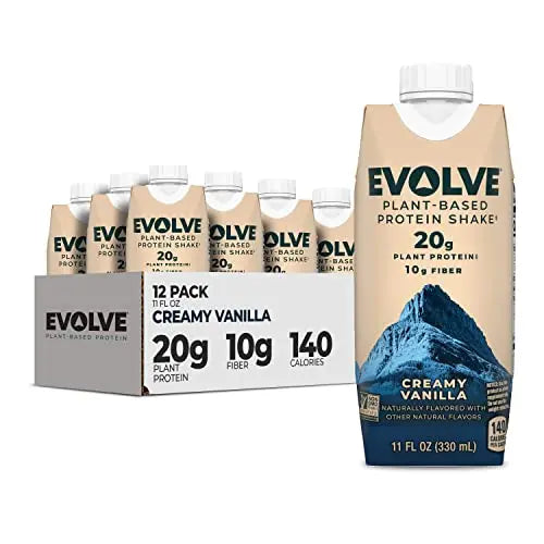 Evolve Plant Based Protein Shake, Vanilla Bean, 20g Vegan Protein, Dairy Free Evolve Au supplements