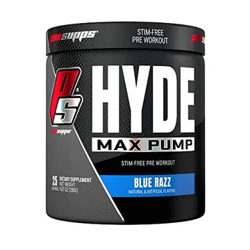 PROSUPPS Hyde Max Pump Pre Workout for Men and Women - Nitric Oxide Supplement PROSUPPS Au supplements