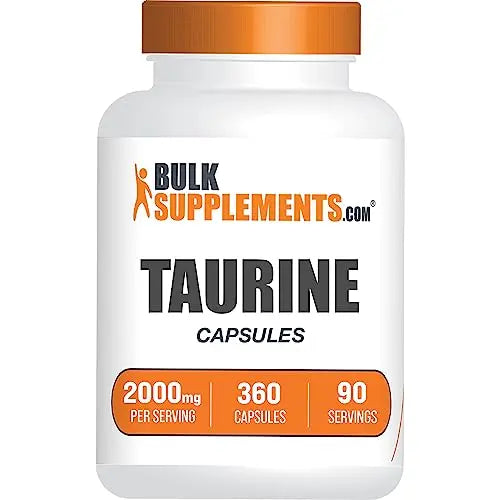 BULKSUPPLEMENTS.COM Taurine Capsules - Taurine Supplement, Taurine 2000mg BULKSUPPLEMENTS.COM Au supplements