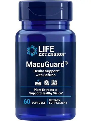 Life Extension MacuGuard Ocular Support with Saffron – Eye Health Supp Life Extension Au supplements