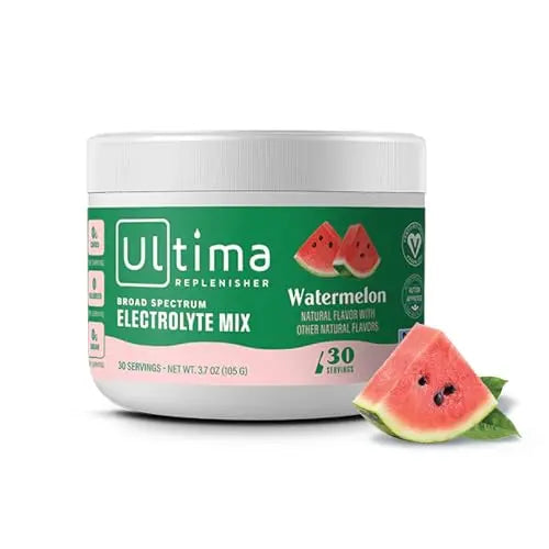 Ultima Replenisher Daily Electrolyte Drink Mix – Watermelon, 30 Servings – Hydration Ultima Replenisher Au supplements