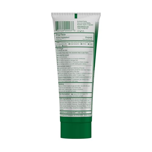 Biofreeze Gel Pain Relief, Knee & Lower Back Pain Relief, Arthritis Pain Reliever, Sore Muscle Relief, Neck Pain Relief, Cooling Joint Pain Relief, Menthol Gel 3 Fl Oz Biofreeze Au supplements