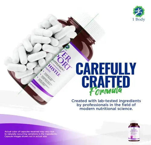 1 Body Liver Support: Twin Pack - 60 Capsules Each - Milk Thistle 1 Body Au supplements