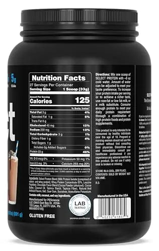 PEScience Select Low Carb Protein Powder, Chocolate Truffle, 27 Serving, Keto Friendly PEScience Au supplements