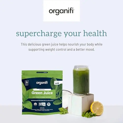 Organifi: GO Packs - Green Juice - Organic Superfood Supplement Powder - 15 Servings Organifi Au supplements